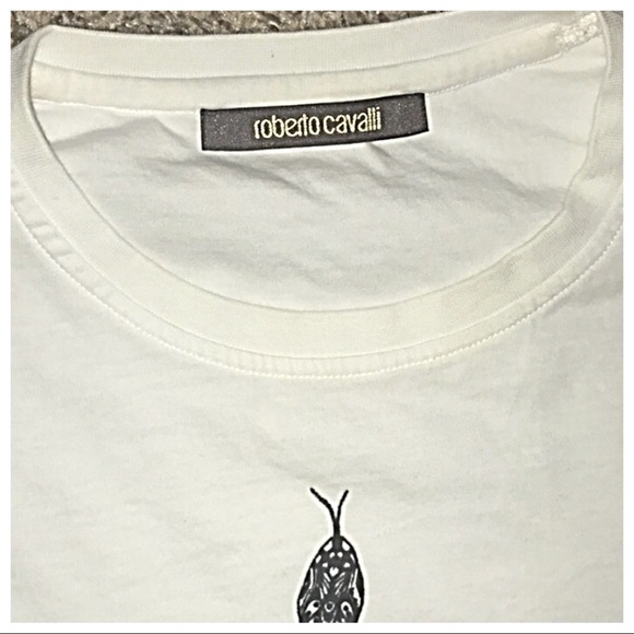 ROBERTO CAVALLI SNAKE SS T SHIRT - Picture 3 of 4